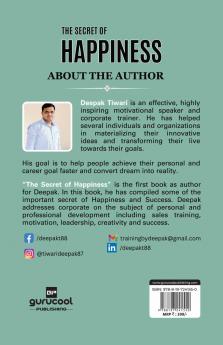 THE SECRET OF HAPPINESS: IT’S A CHOICE