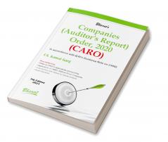 COMPANIES (AUDITOR’S REPORT) ORDER 2020 (CARO)