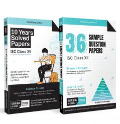 Gurukul by Oswal ISC Science Combo of 36 Sample Question Papers and 10 Years Solved Papers for Class 12 Exam 2025 : Eng I & II Hindi Phy Chem Bio Maths Computer Sc Environmental Sc.& Phy. Edu