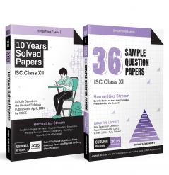 Gurukul by Oswal ISC Humanities Combo of 36 Sample Question Papers and 10 Years Solved Papers for Class 12 Exam 2025 : Eng I&II Hindi Eco Pol. Sc History Geo Sociology Home Sc Psycho & Phy.Edu