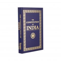 The  Constitution of India (Deluxe Hardbound Edition) by Insight Publishing with Gold Foiled Cover Gold Gilding Book Mark Ribbon incorporating all amendments at relevant Articles Landmark Judgements & Covering latest Constitution 106th Amendment Act