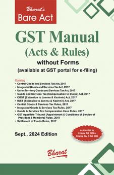 GST Manual (Acts & Rules)
