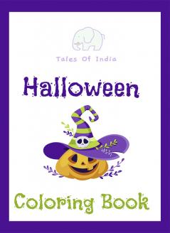 Clasezee Technology Pvt Ltd|Halloween Coloring Book for Kids & Toddlers Gift for Children for painting drawing - 3 to 7 years old