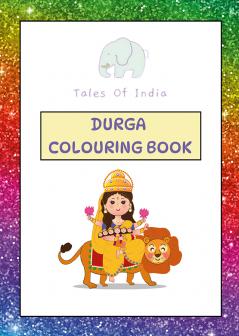 Devi Coloring Book with Shloka Gift for Children for painting drawing - 3 to 10 years old