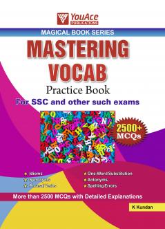 MAGICAL BOOK SERIES:MASTERING VOCAB PRACTICE BOOK FOR SSC CDS NDA BANKING MBA and ALL OTHER SUCH EXAMS