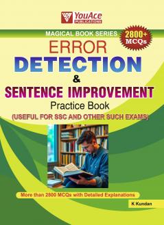 MAGICAL BOOK SERIES:Practice Book Error Detection & Sentence Improvement FOR SSC CDS NDA BANKING MBA and ALL OTHER SUCH EXAMS