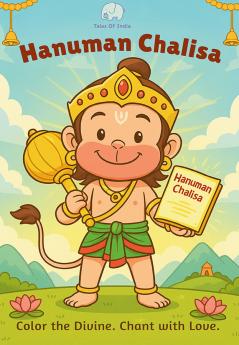 Hanuman Chalisa with coloring Gift for Children Age 3-10 years
