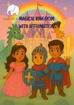 Magical Kingdom coloring book with affirmations for Kids & Toddlers Gift for Children for painting drawing - 3 to 7 years old