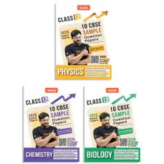 Vedantu CBSE Class 12 PCB Sample Question Papers 2026 Exam Combo (Physics Chemistry & Biology) | 30 Solved Sample Papers | Includes MCQs Case Studies & Long Answers | Ideal for CBSE Board Exam 2026