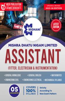 MIDHANI (MIshra Dhatu Nigam Ltd) - Assistant (Filter Electrician and Instrumentation)