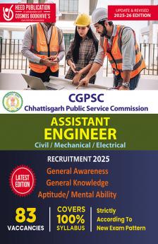 CGPSC - State Engineering Service - Assistant Engineer (Civil Mechanical Electrical)