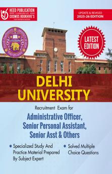 Delhi University Recruitment For Administrative Officer Senior Personal Assistant Senior Asst and Others