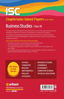 ISC Solved Business Studies 12th