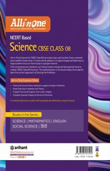 CBSE All In One NCERT Based Science Class 8 2022-23 Edition