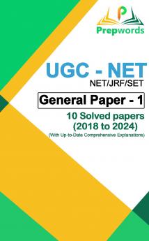 UGC NET (NET/JRF/SET) General Paper1 Solved Papers (20182024) With Upto Date  Comprehensive Explanations