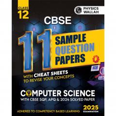 CBSE 11 Sample Question Papers Class 12 Computer Science for 2025 Exam | PYQ 2024 CBSE SQP & CBSE Practice Questions