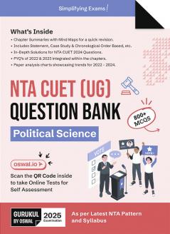 Gurukul by Oswal NTA CUET Political Science Question Bank For Exam 2025