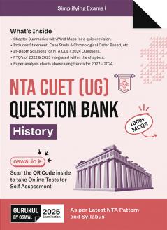 Gurukul by Oswal NTA CUET History Question Bank For Exam 2025