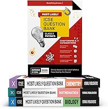 Gurukul By Oswal Most Likely ICSE Question Bank Class 10 Bundles (Set of 4) : Physics Chemistry Maths & Biology for Exam 2026