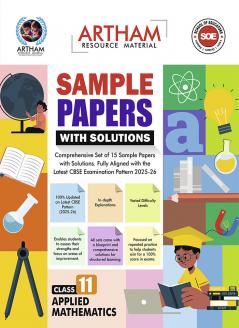 Set of 15 Sample Question Papers with Solutions – Class 11 Applied Mathematics