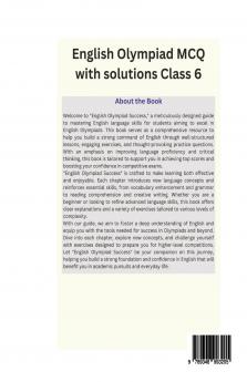 English Olympiad MCQ With Solutions Class 10
