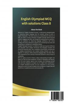 English Olympiad MCQ With Solutions Class 9