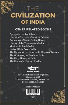THE CIVILIZATION OF INDIA