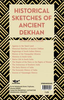 HISTORICAL SKETCHES OF ANCIENT DEKHAN