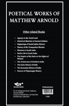 POETICAL WORKS OF MATTHEW ARNOLD