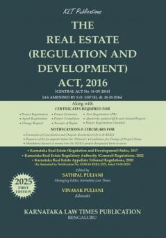 THE REAL ESTATE (REGULATION AND DEVELOPMENT) ACT 2016
