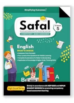 SAFAL Competency-Based Assessment English Book Class 5