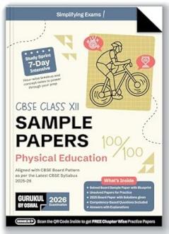 CBSE SAMPLE PAPERS PHYSICAL EDUCATION - XII 2025
