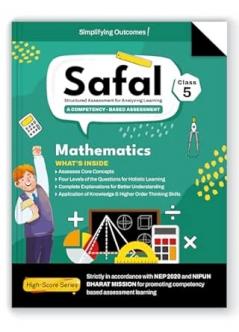 SAFAL Competency-Based Assessment Maths Book Class 5