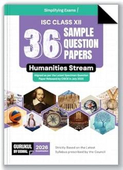 Gurukul by Oswal 36 Sample Question Papers for Humanities Stream : ISC Class 12 Exam 2026