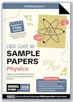 CBSE SAMPLE PAPERS PHYSICS - XII 2025