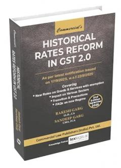Historical Rates Reform in GST 2.0