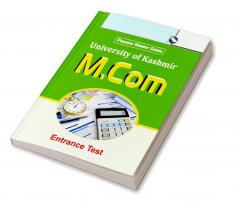 University of Kashmir : M.Com Entrance Test Guide