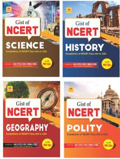 GIST OF NCERT COMBO(GEOGRAPHY+HISTORY+POLITY+SCIENCE)