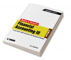 FINANCIAL ACCOUNTING III [CBCS BAWN]