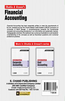 Financial Accounting [CBCS NBU]