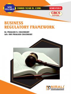 BUSINESS REGULATORY FRAMEWORK (Third Year TY Bcom Semester 5)