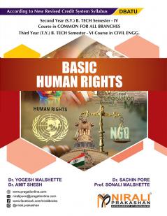 BASIC HUMAN RIGHTS (Second Year SY Common for all Branches Semester 4 DBATU)