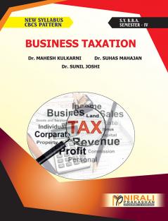 BUSINESS TAXATION (Second Year SY BBA Semester 4)