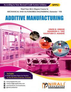 ADDITIVE MANUFACTURING (Final Year *B.E.) Mechanical and Automobile Engineering Semester 7)