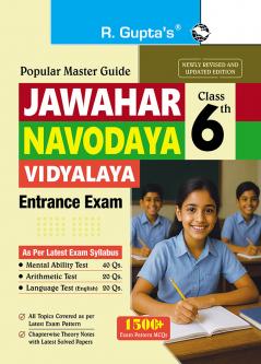 Jawahar Navodaya Vidyalaya (Class 6th) Entrance Exam Guide