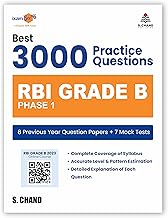 Best 3000 Practice Questions RBI Grade B Phase 1