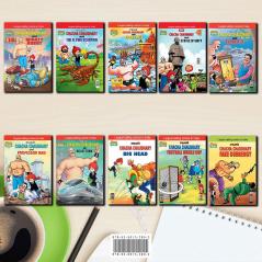 Chacha Chaudhary Comics in English (Set of 10 Books)