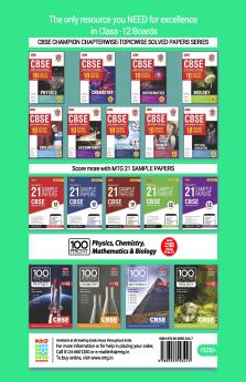 MTG CBSE 10 Years Chapterwise Topicwise Solved Papers Class 12 Physics - CBSE Champion For Exam 2023 (Paperback MTG Editorial Board)