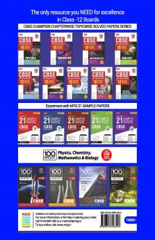 MTG CBSE 10 Years Chapterwise Topicwise Solved Papers Class 12 Chemistry - CBSE Champion For Exam 2023 (Paperback MTG Editorial Board)