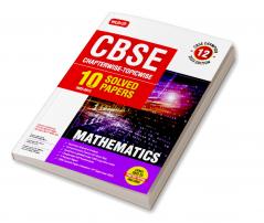 MTG CBSE 10 Years Chapterwise Topicwise Solved Papers Class 12 Mathematics - CBSE Champion For Exam 2023 (Paperback MTG Editorial Board)